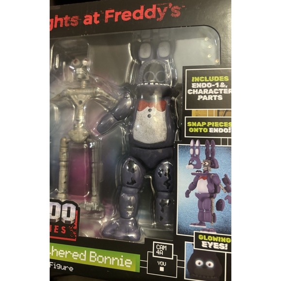 Five Nights at Freddy's FNAF Endo Series Classic & Withered Bonnie Figure Set - Picture 3 of 4